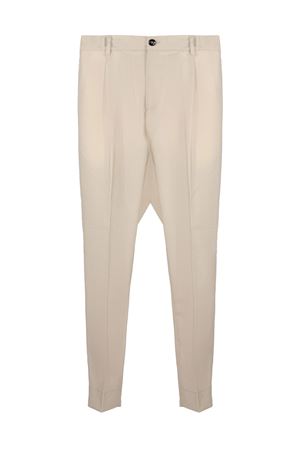 Pantalone in misto lana vergine beige BE ABLE | RICCARDOCCREGMTSABBIA